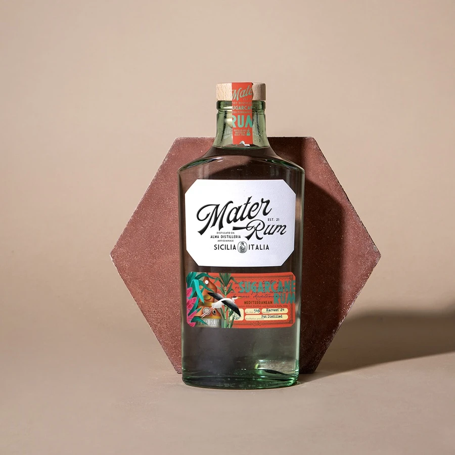 Mater Blend Rum "Purple & Yellow" Sugarcane Juice