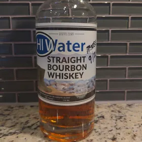 HI Water Straight Bourbon Whiskey