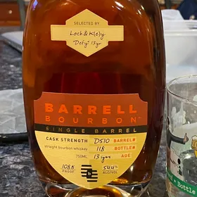 Barrell Bourbon Cask Strength #D510