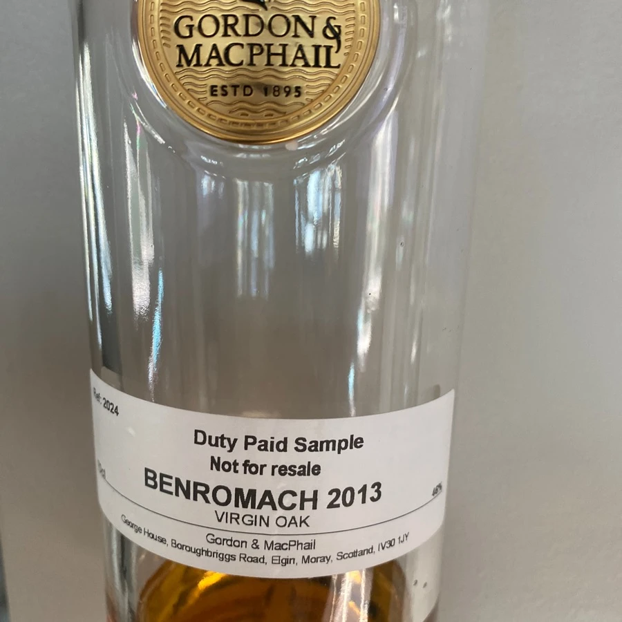 Benromach 2013 Virgin Oak (Gordon & McPhail)