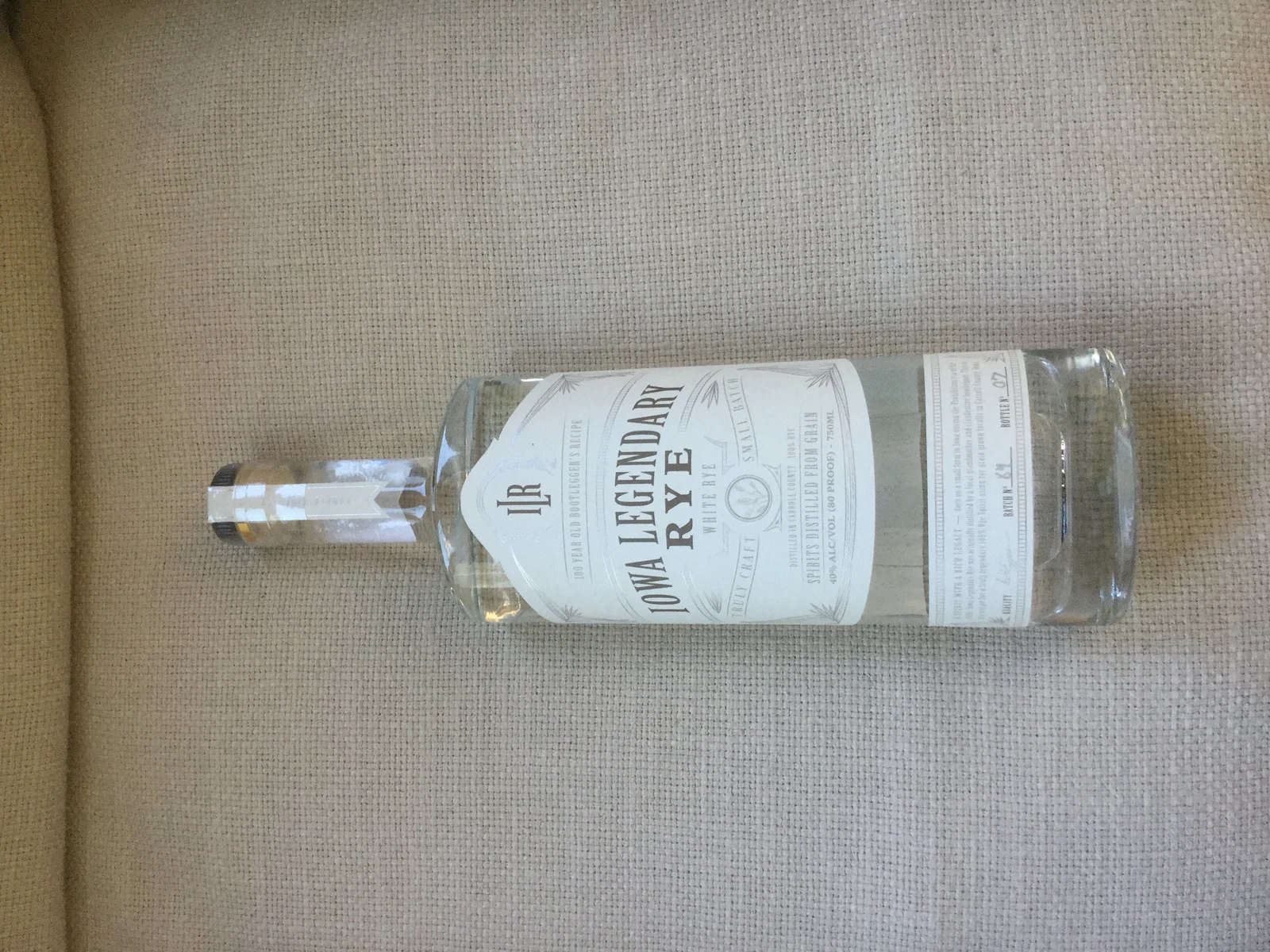 Iowa Legendary Rye White Rye
