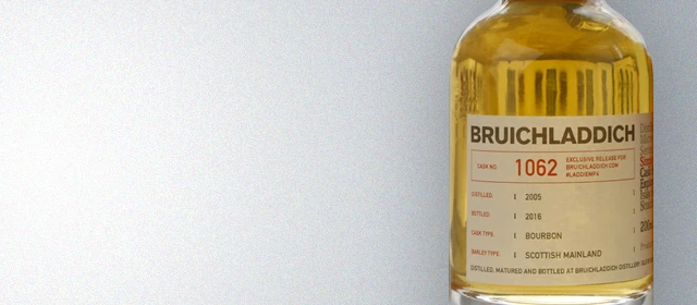 Bruichladdich #LaddieMP4 Cask #1062: Bourbon