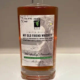 Manor Hill Brewing My Old Friend Whiskey