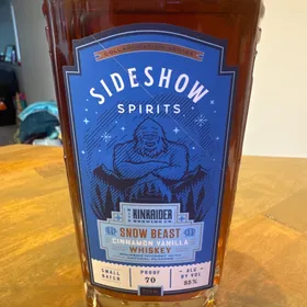 Sideshow Spirits Snow Beast Cinnamon Vanilla Whiskey