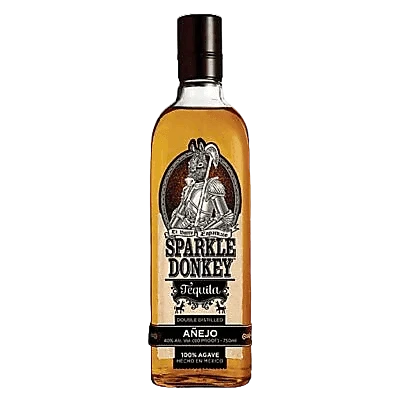Sparkle Donkey Anejo Tequila 750ml