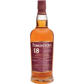 Tomintoul 18 (Kedem Port Casks) - Kosher