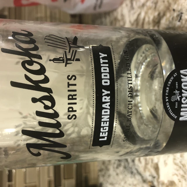 Muskoka Spirits Legendary Oddity small barch dry gin
