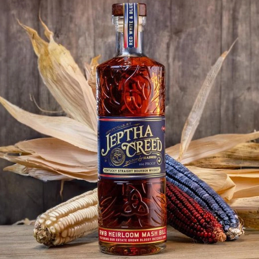 Jeptha Creed Red-White-Blue Kentucky Straight  Bourbon - Batch 1 - Veterans Club Inc