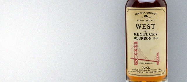 Sonoma County Distilling Co. West of Kentucky Bourbon No. 1
