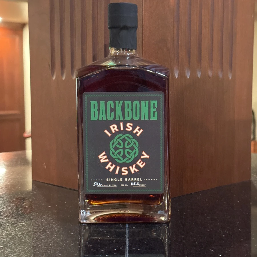 Backbone Irish Whiskey Single Barrel (Drums & Drams Barrel S983)