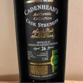 Tamnavulin 26 (1992) (Cadenhead's Authentic Collection)