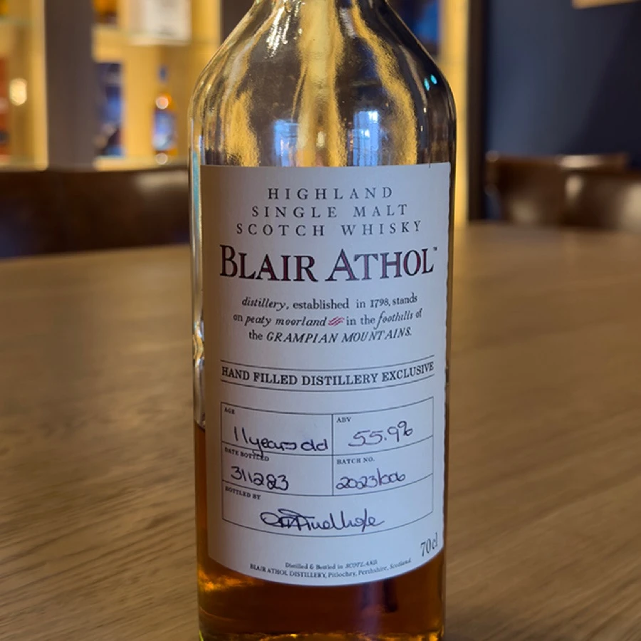 Blair Athol 11 year Hand-Filled Distillery Exclusive Batch 2023/006