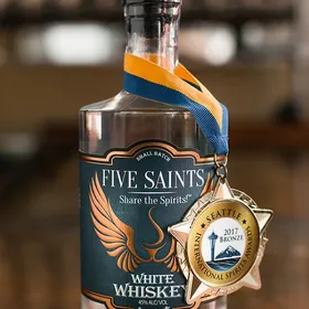 FIVE SAINTS WHITE WHISKEY