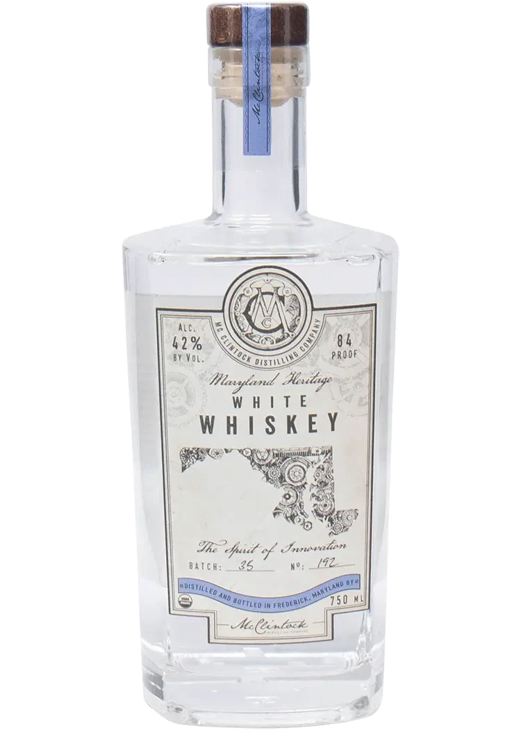 McClintock Maryland Heritage White Whiskey