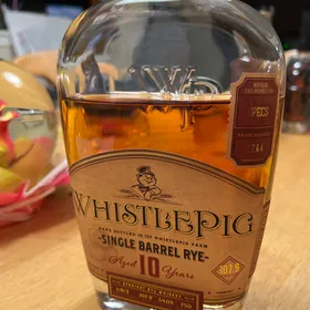 WhistlePig Single Barrel Rye Aged 10 Years Straight Rye Whiskey (Spec's Barrel 2244)