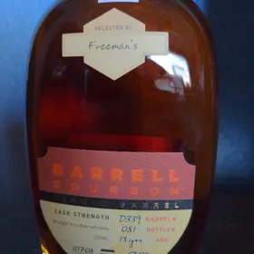 Barrell Bourbon Single Barrel #D339