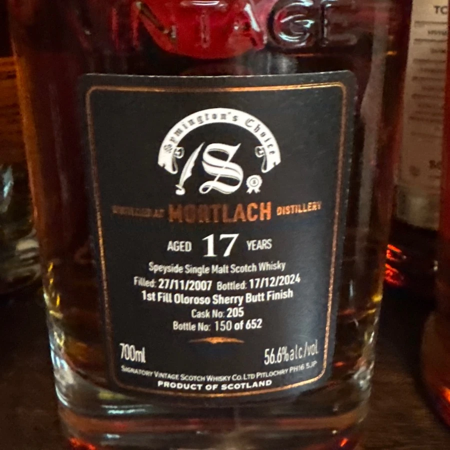 Mortlach 17 (Signatory) 2007