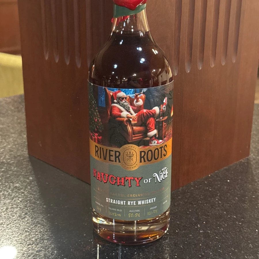 River Roots Straight Rye Single Barrel No. 169 (Naughty or Nice)