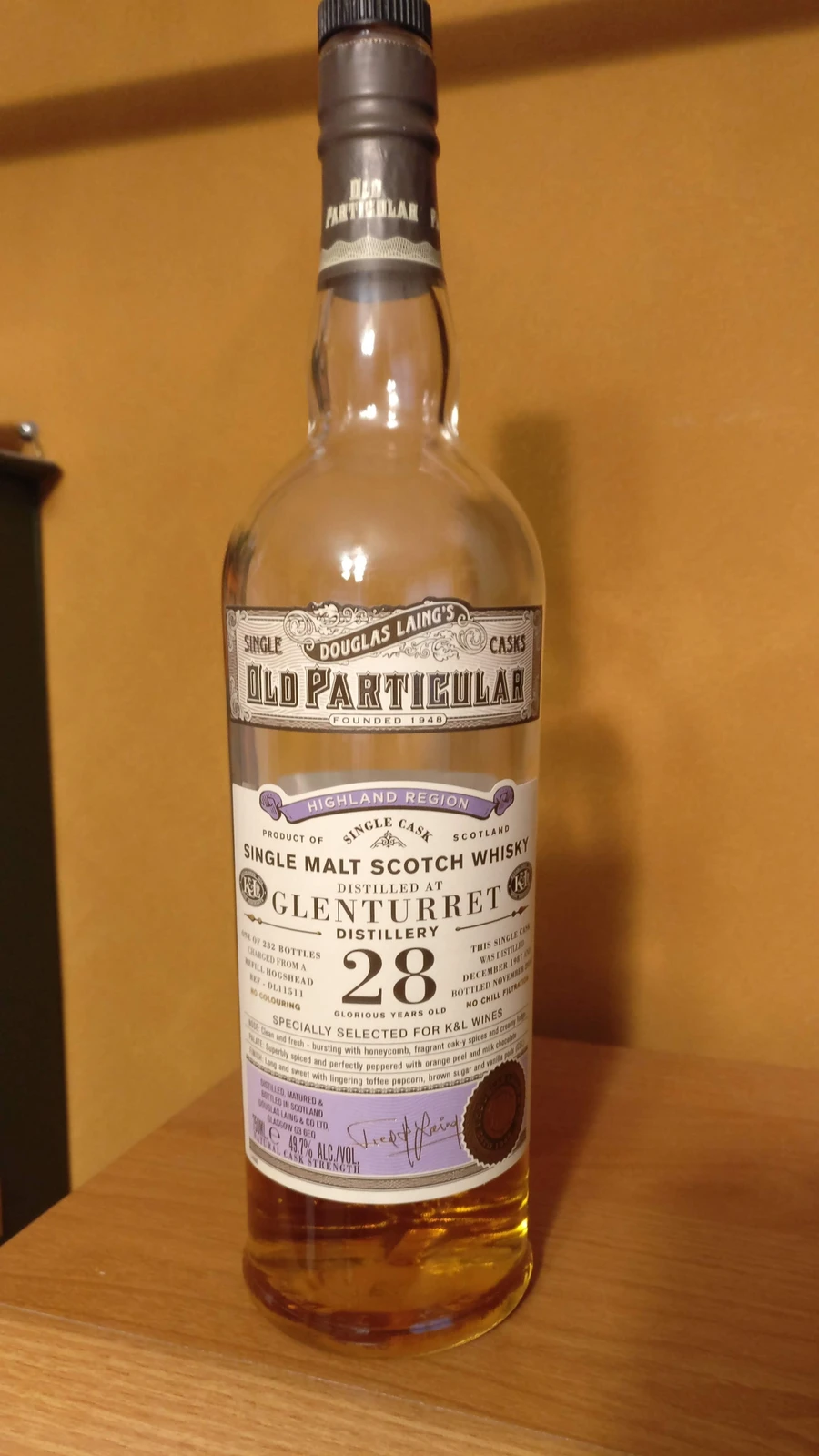 Glenturret 1987 28 Year Old Particular (Douglas Laing)