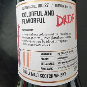 SMWS 100.27 Colorful and Flavorful