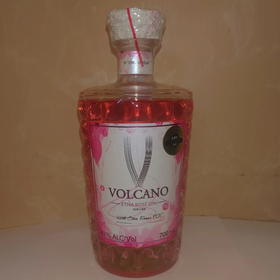 Volcano Etna Rose Gin