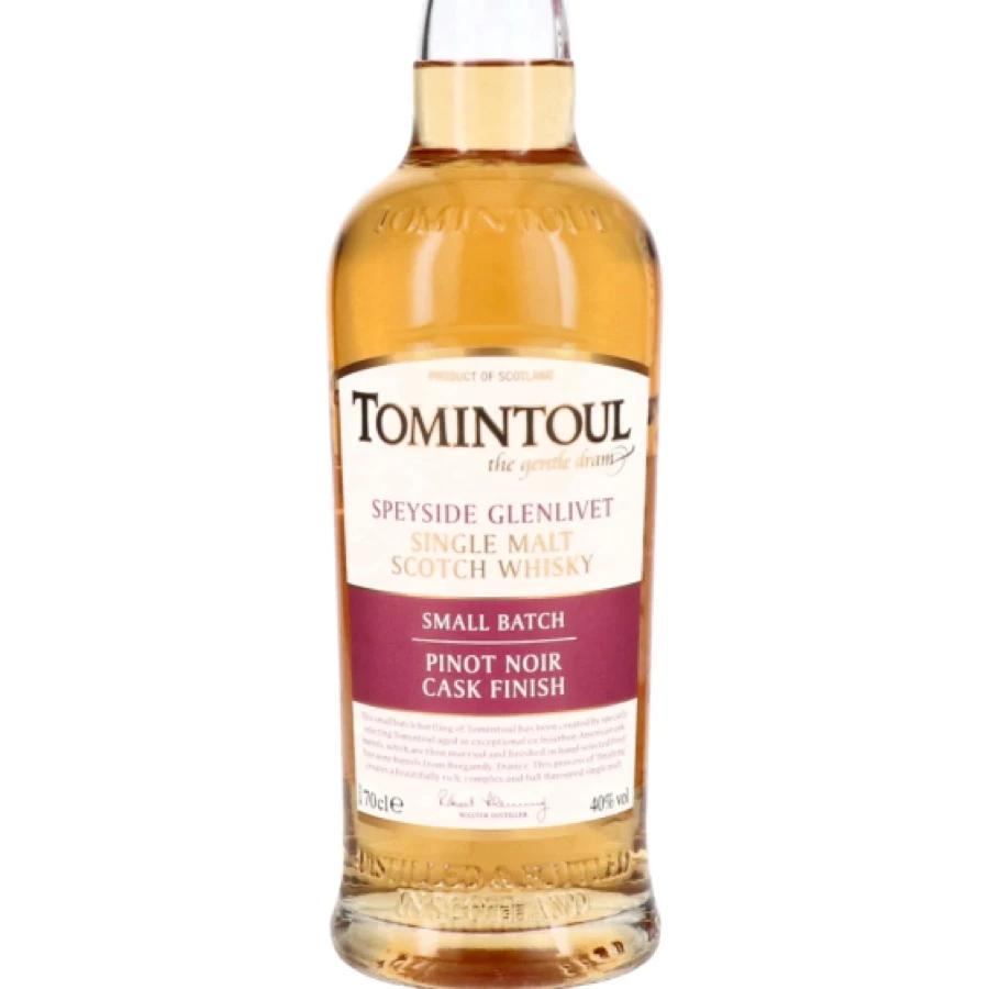 Tomintoul Pinot Noir Cask Finish