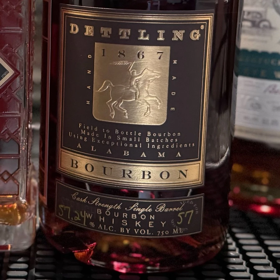 Dettling Cask Strength Single Barrel Bourbon (57 Months)