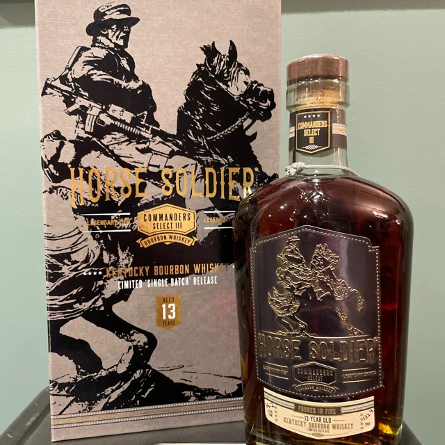 Horse Soldier 13 Year Commanders Select III Single Batch Bourbon