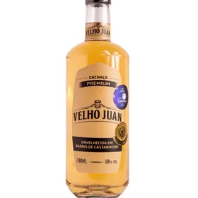 CACHAÇA VELHO JUAN CASTANHEIRA PREMIUM