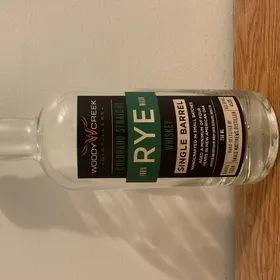 Woody Creek Single Barrel 100% Colorado Rye
