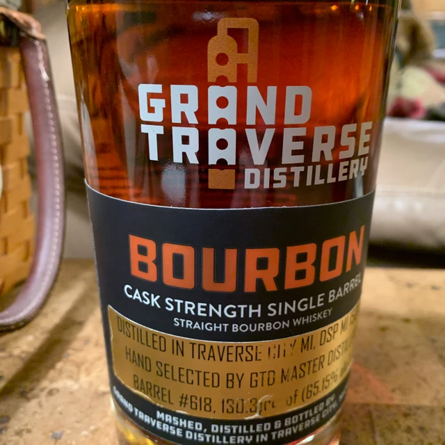Grand Traverse Cask Strength Single Barrel Bourbon