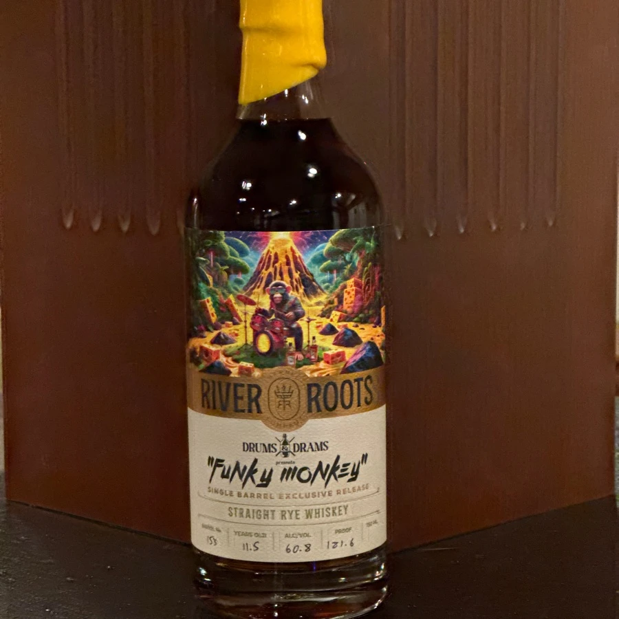 River Roots Straight Rye Drums & Drams "Funky Monkey"