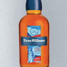 Evan Williams Single Barrel Vintage Bourbon (America 250 Commemorative Edition)
