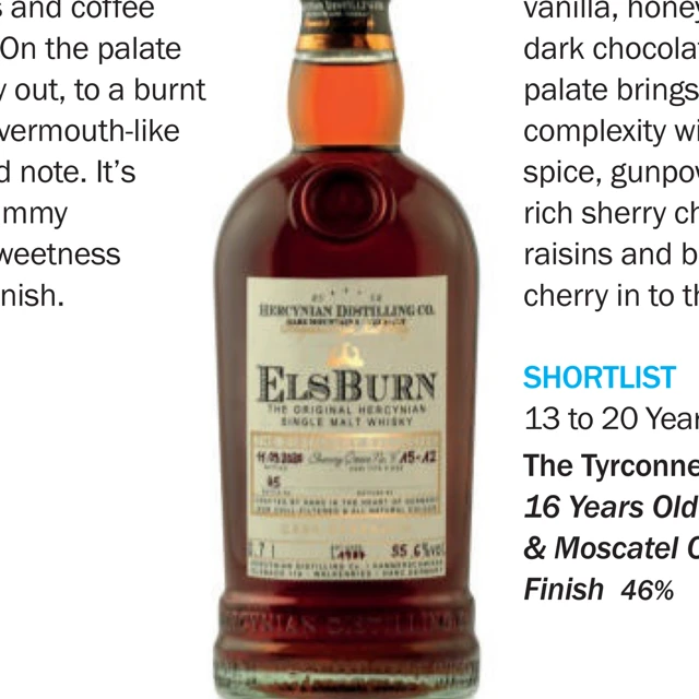 Elsburn Single Sherry Octave