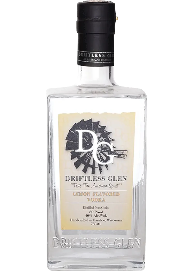 Driftless Glen Lemon Flavored Vodka