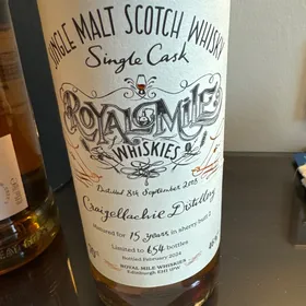 royal mile whiskies craigellachie distillery