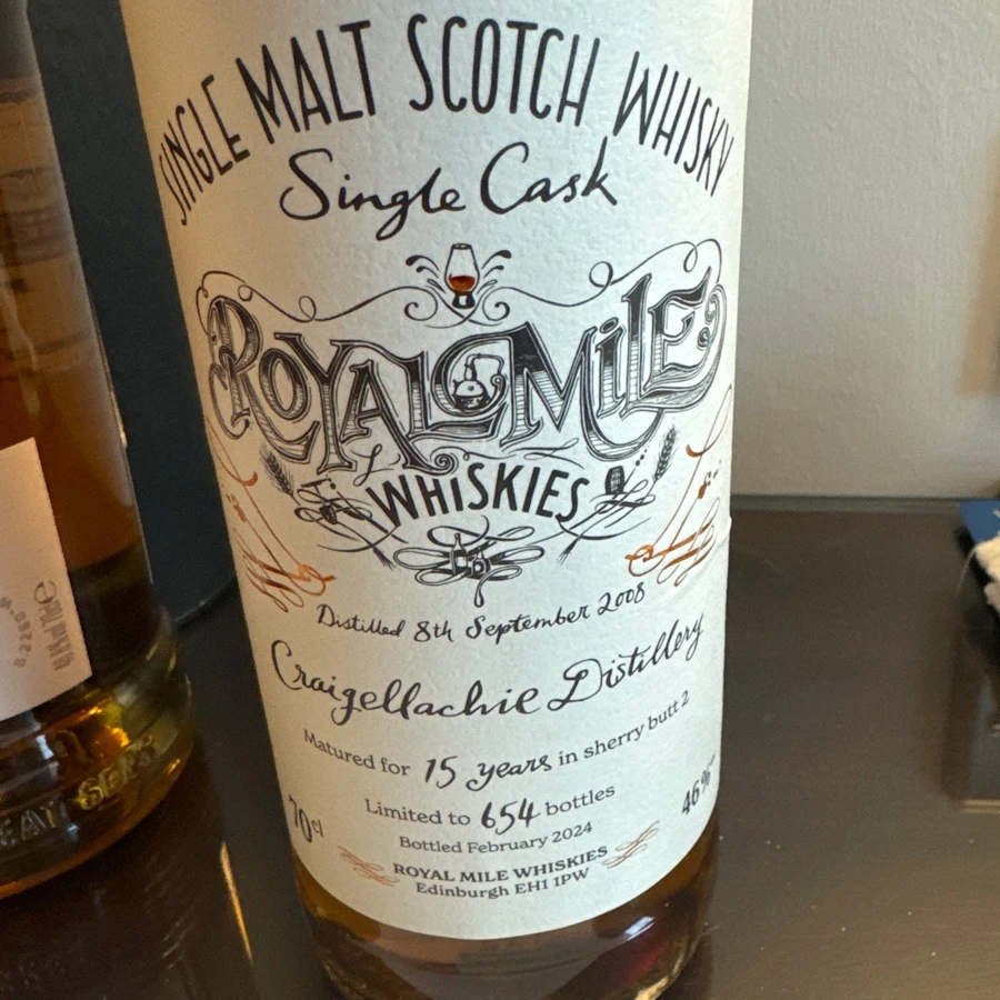 royal mile whiskies craigellachie distillery