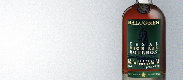 Balcones Texas High Rye Bourbon