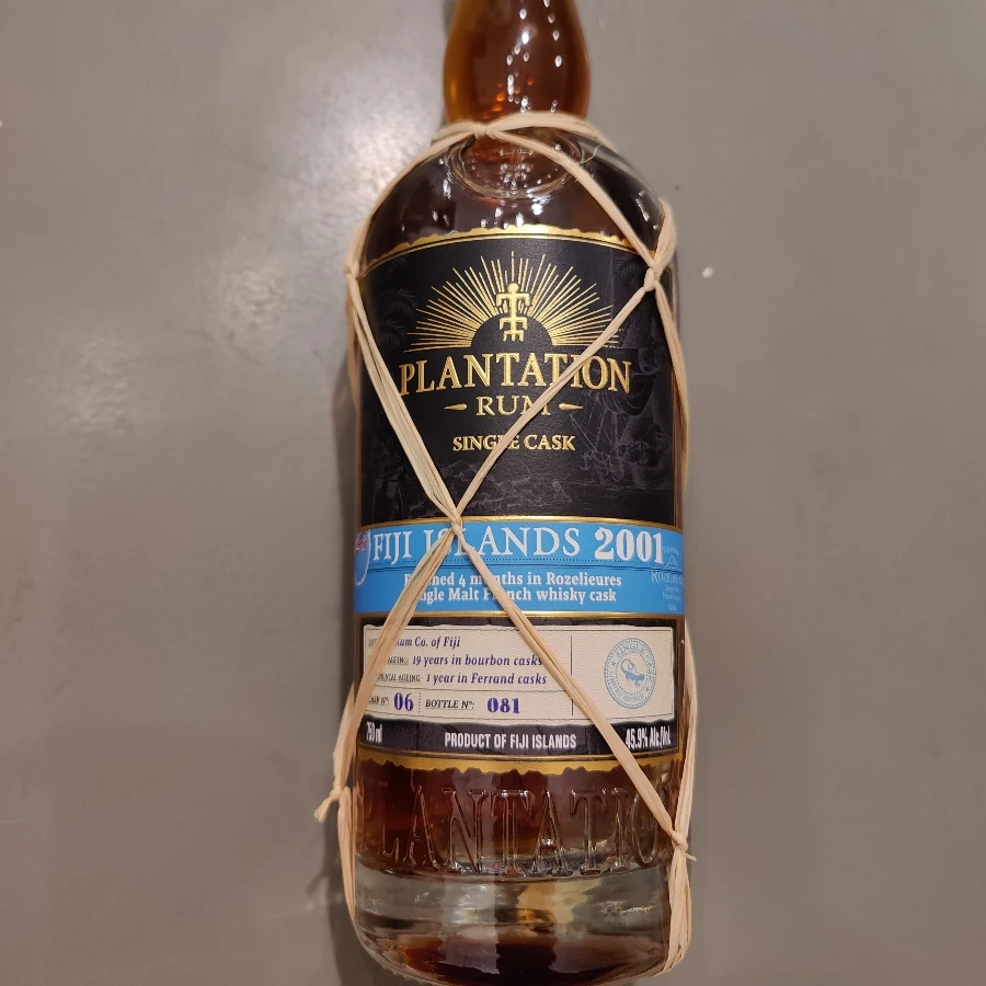 Planteray Single Cask Fiji Islands 2001
