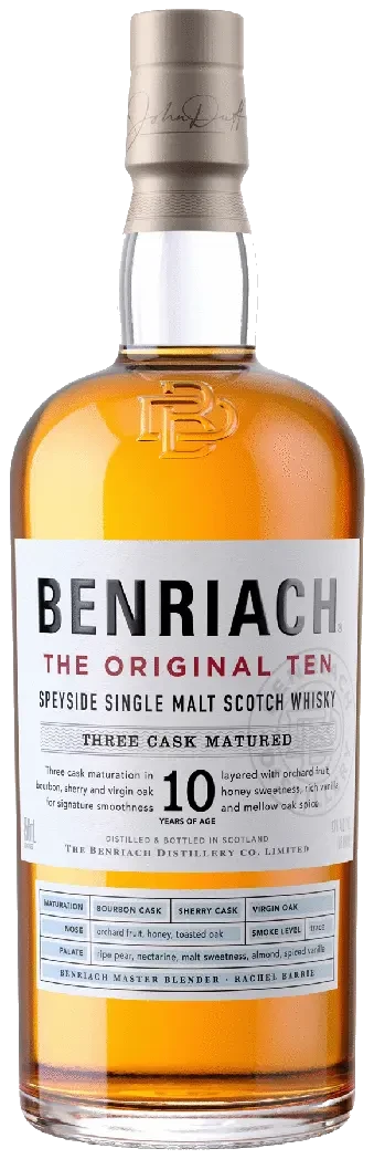 BenRiach 10 years single malt scotch whisky