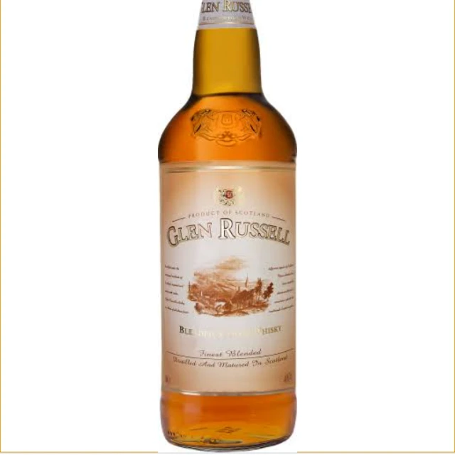 Glen russell blended scotch whisky