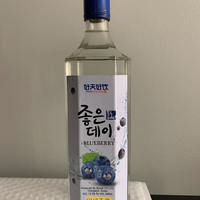 Muhak - Good Day Blue Blueberry Soju
