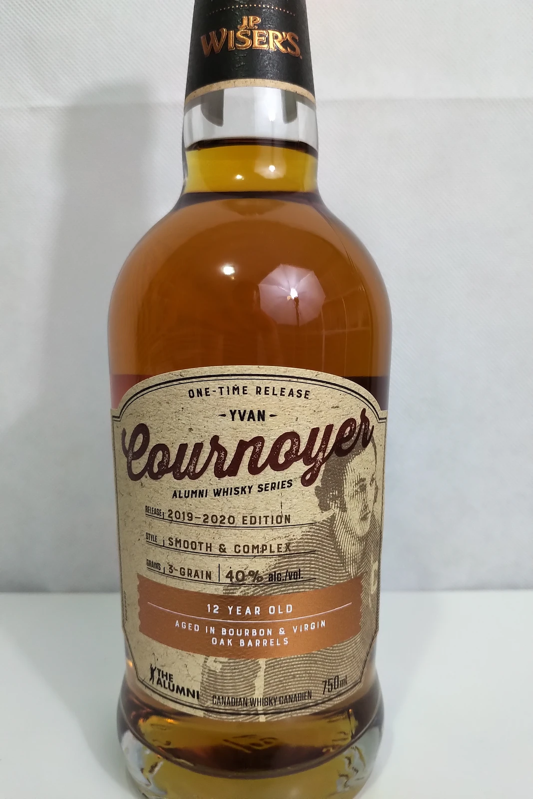 J.P. Wiser's Alumni Whisky Series Yvan Cournoyer