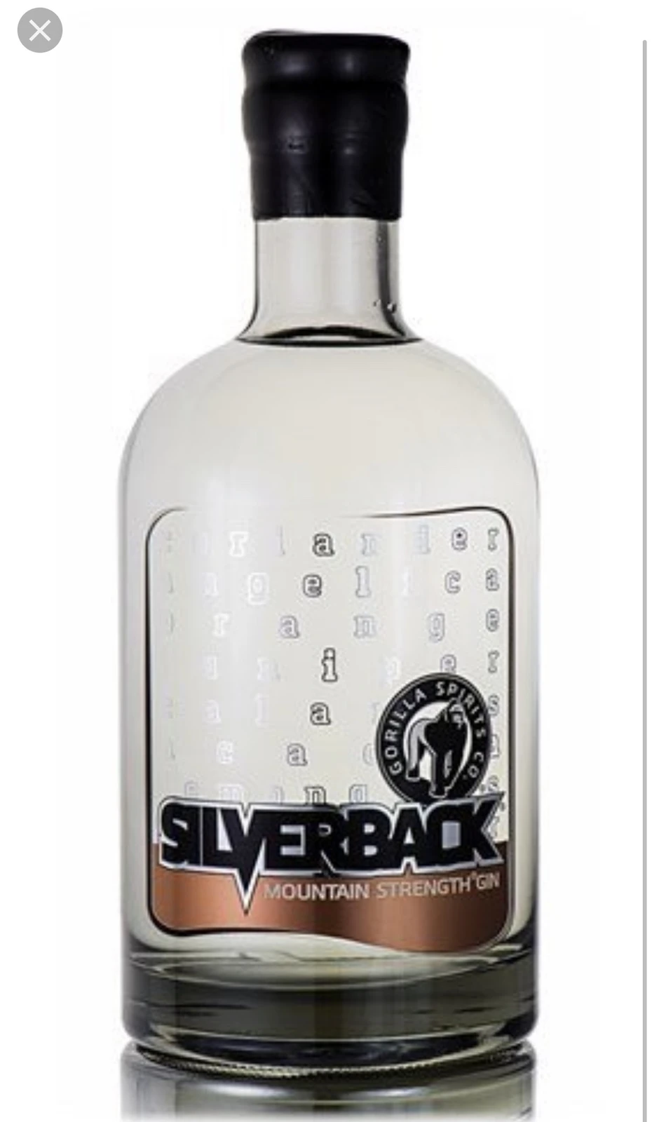 Silverback Mountain Strength Gin
