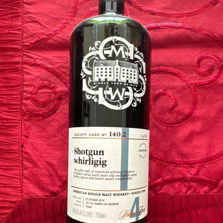 Single Malt Whiskey Society - Shotgun Whirligig - Balcones Single Cask