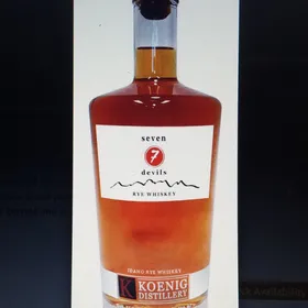 Seven Devils Rye Whiskey