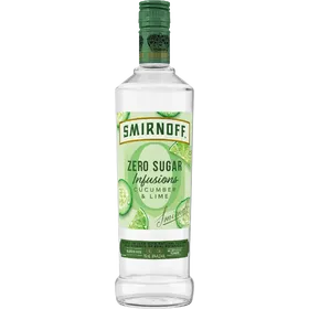 Smirnoff Zero Sugar Infusions Cucumber & Lime