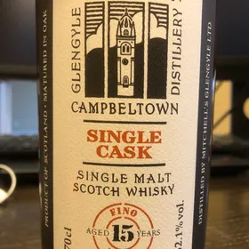 Kilkerran 15 yr single cask