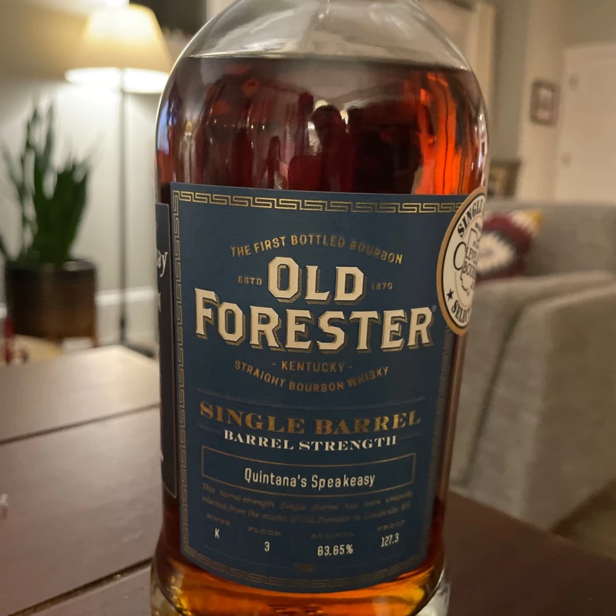 Old Forester Single Barrel (Quintana's Speakeasy)