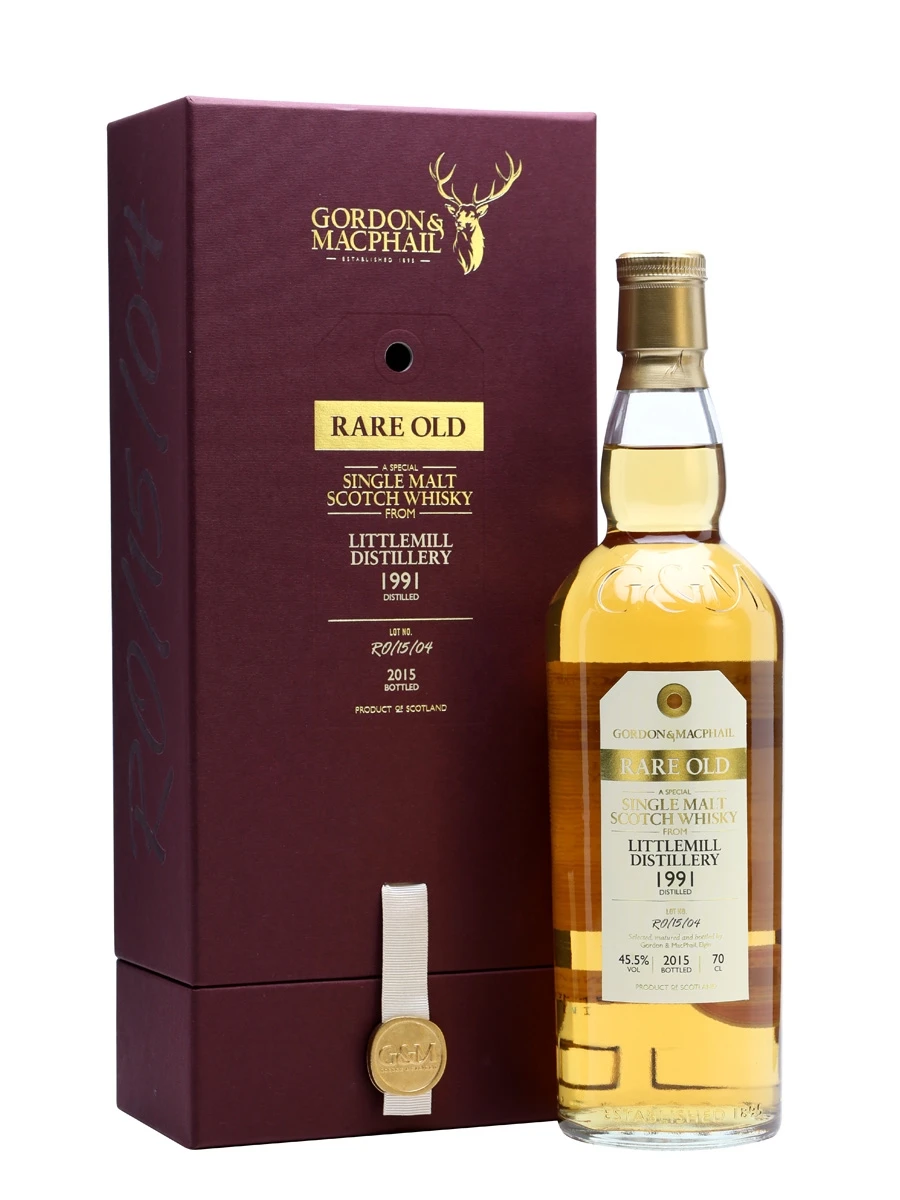 Littlemill 1991 24 year Rare Old (Gordon & MacPhail)